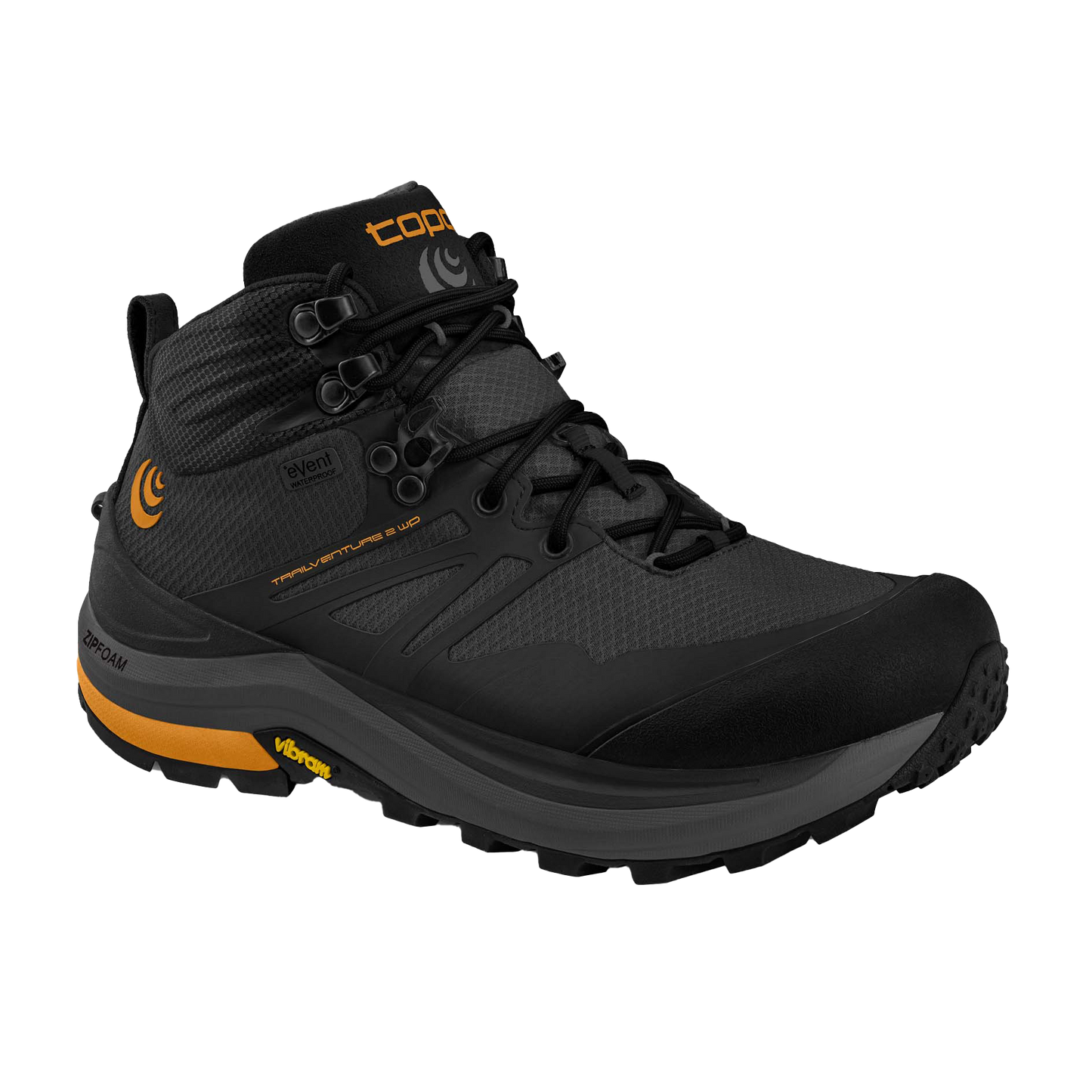 Charcoal / Orange
