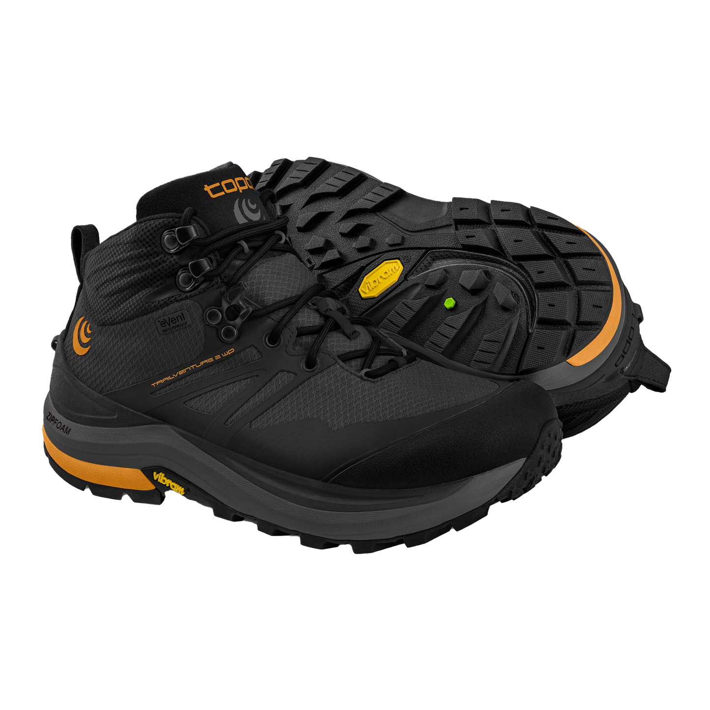 Charcoal / Orange