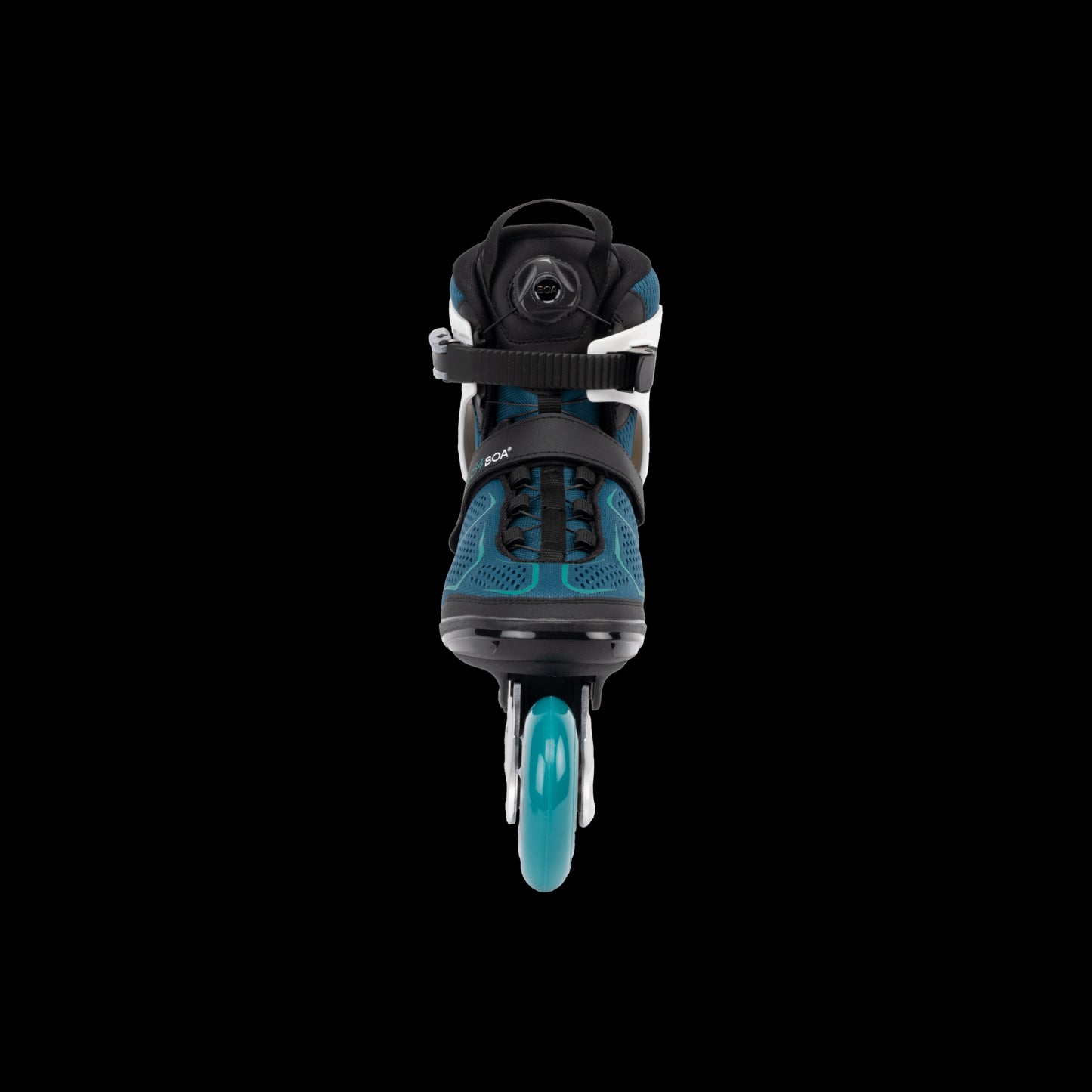 Teal / White
