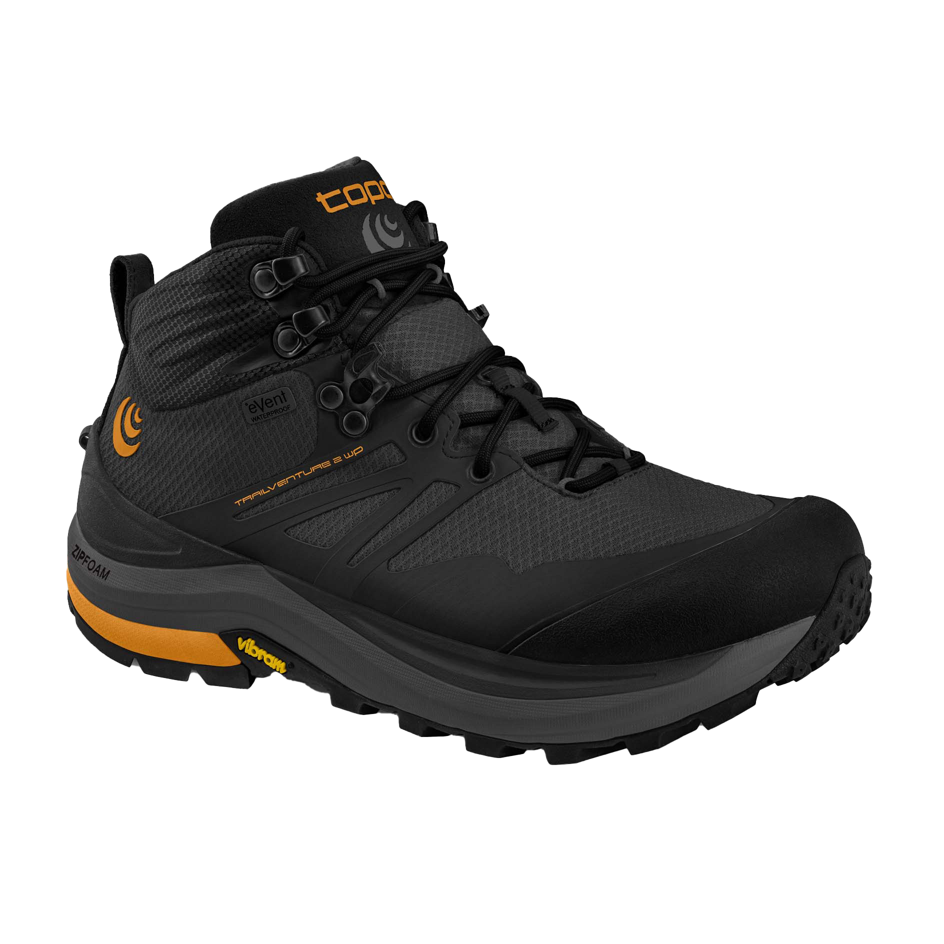 Charcoal / Orange