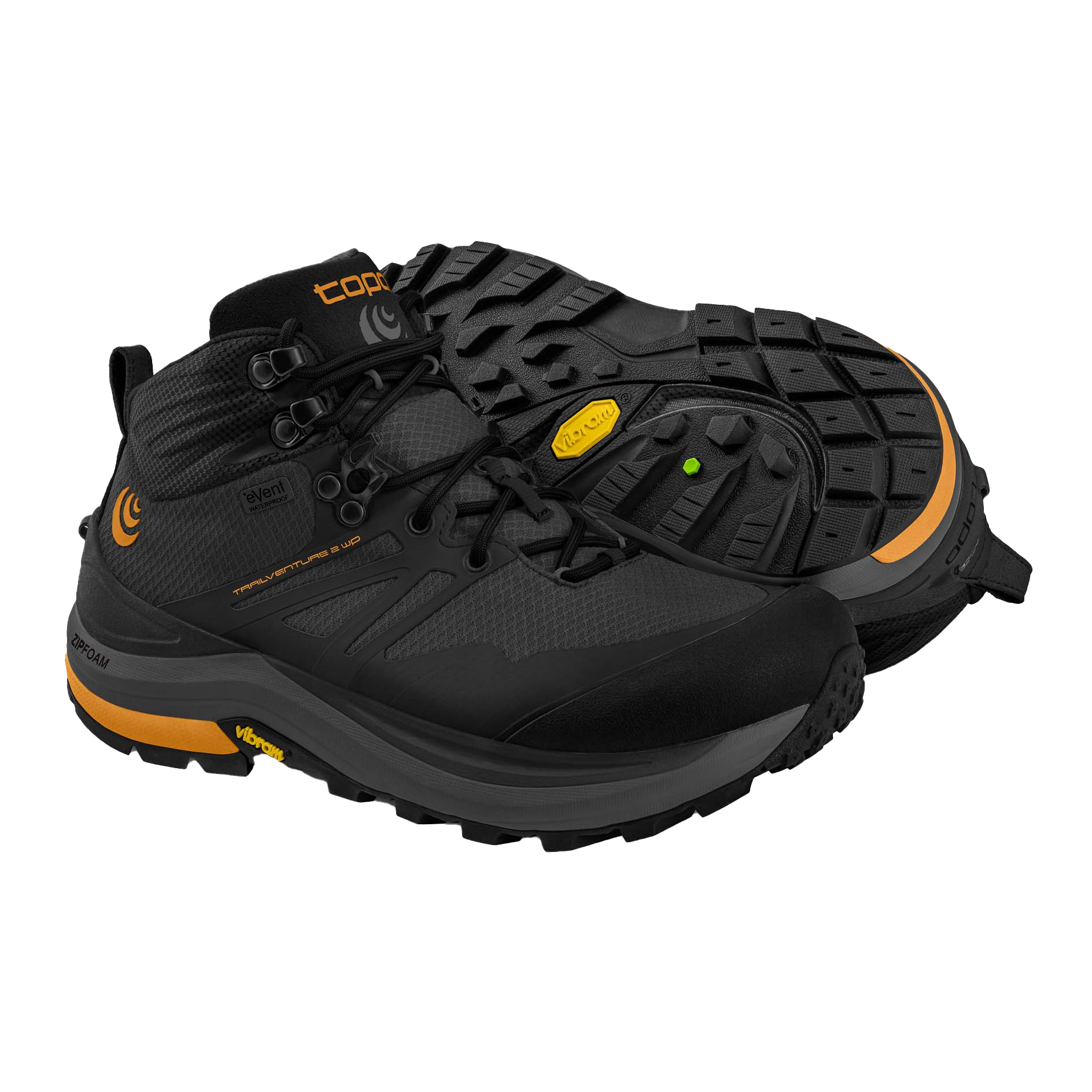 Charcoal / Orange