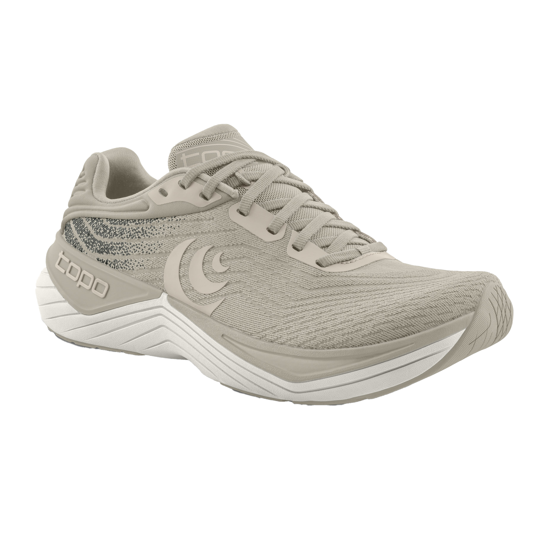 Tan / White