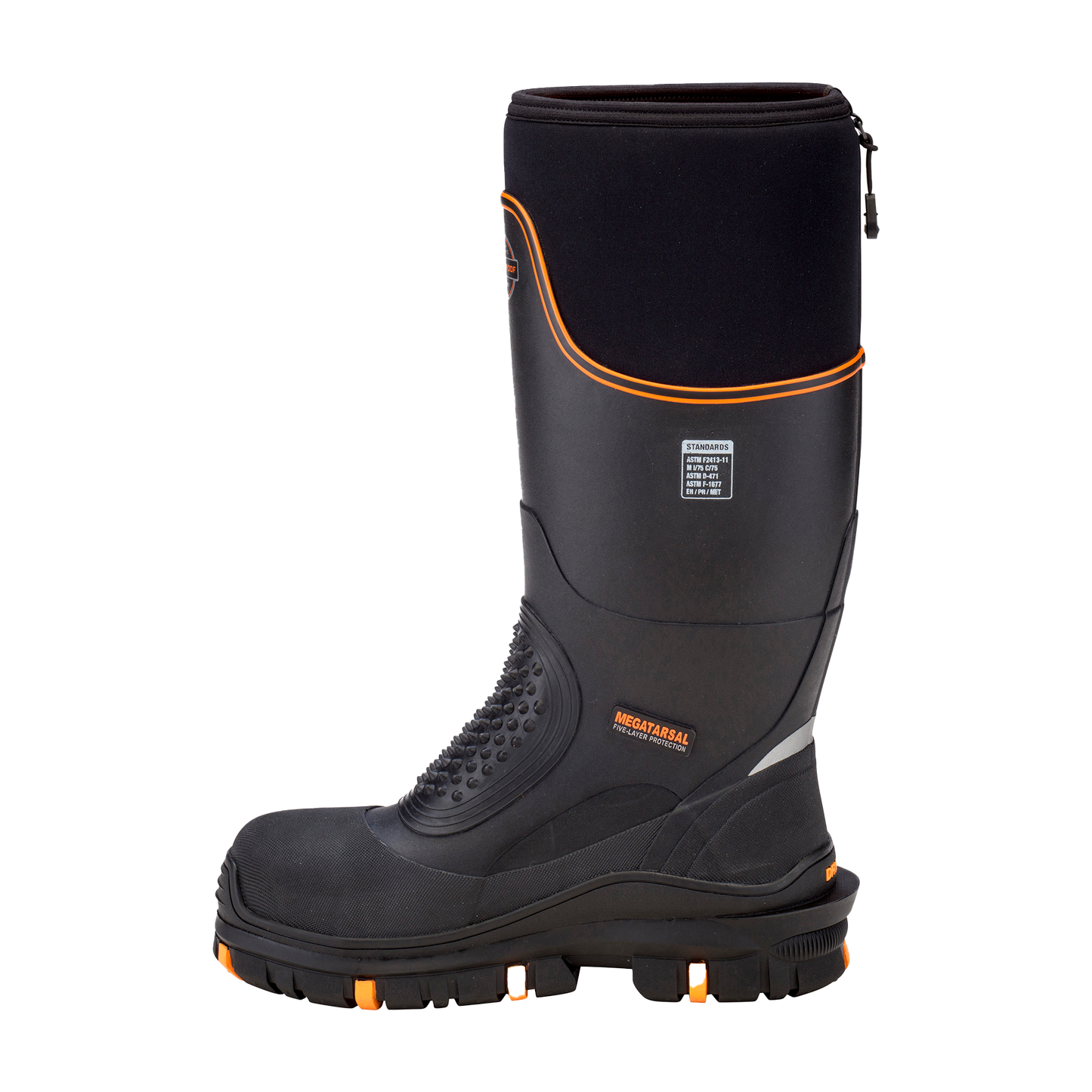 Black / Orange