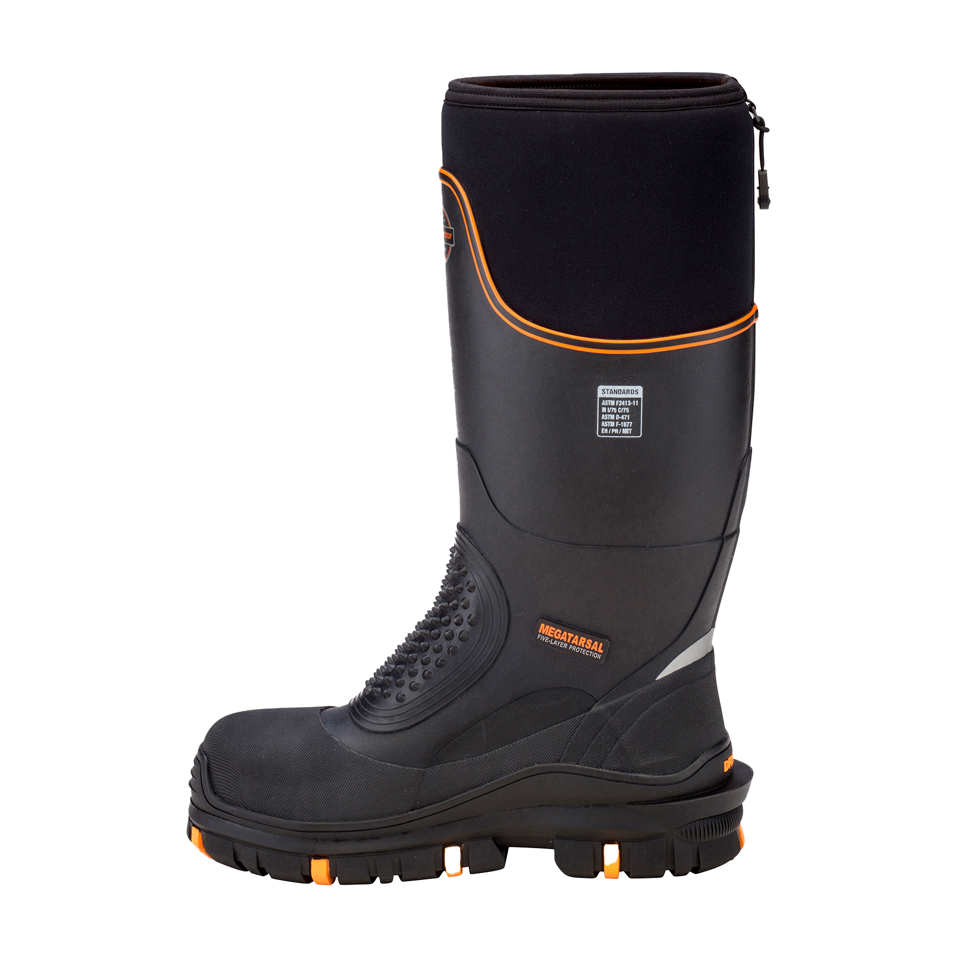 Black / Orange
