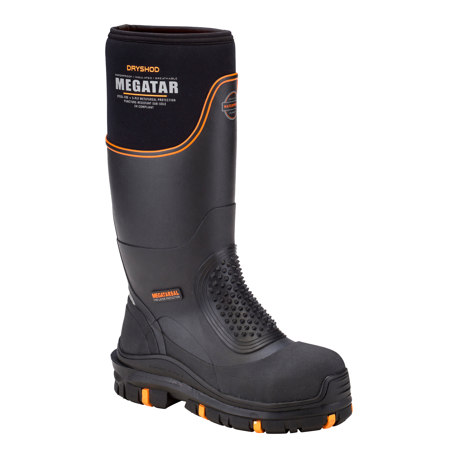 Black / Orange