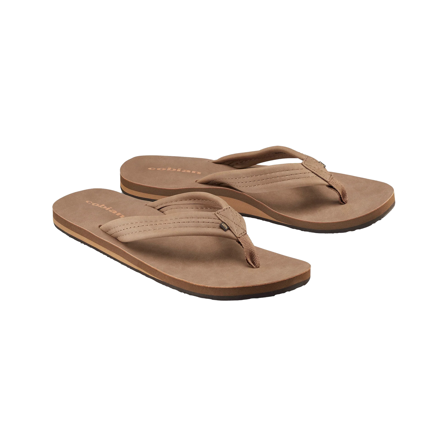 Cobian Men's Las Olas 2 Tan Flip Flops